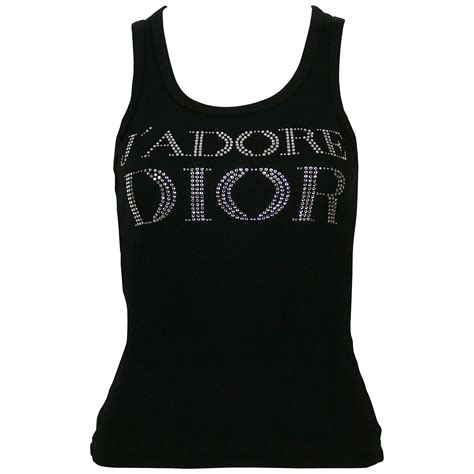 dior vintage shirt|christian dior tank top.